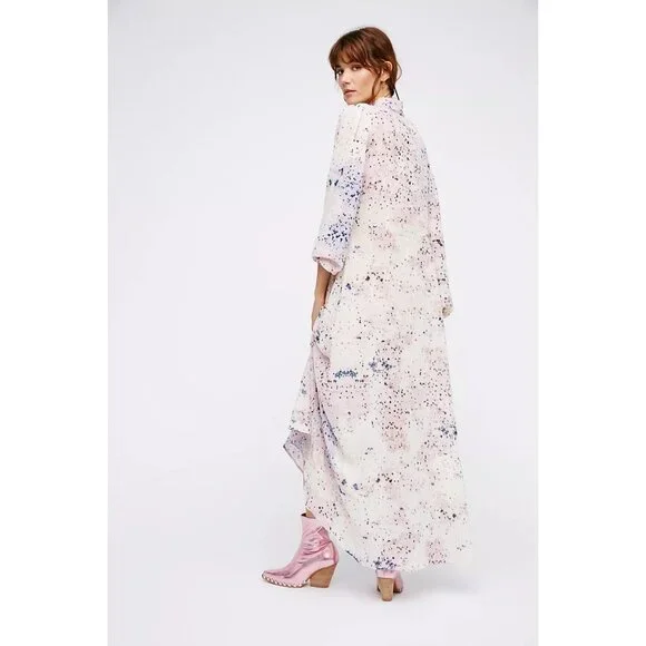 Free People Lily & Lionel Star Maxi Dress S - Picture 2 of 13